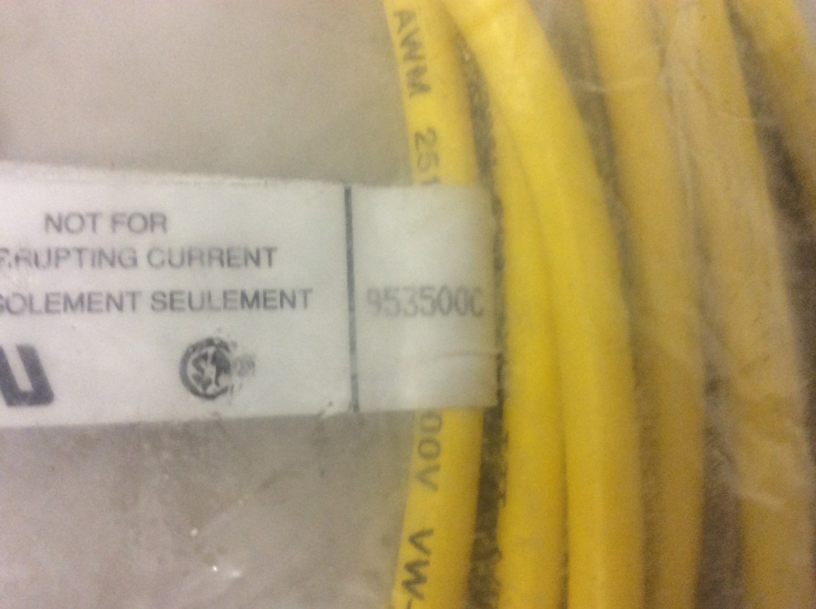 Woodhead Brad Harrison 703000A13F120 Micro Change Cordset 3 Pin Female Straight