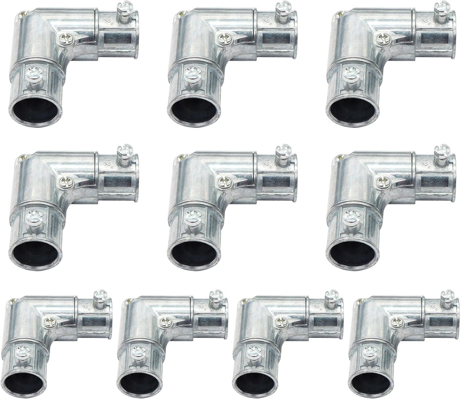 10 Pieces 1/2 Inch EMT to EMT 90 Degree Inside Corner Pulling Elbows, …