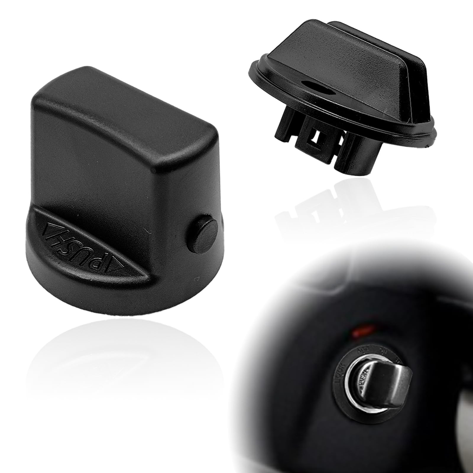 Keyless Start Ignition Button, Ignition Key Knob Push Turn Switch, Compatible…