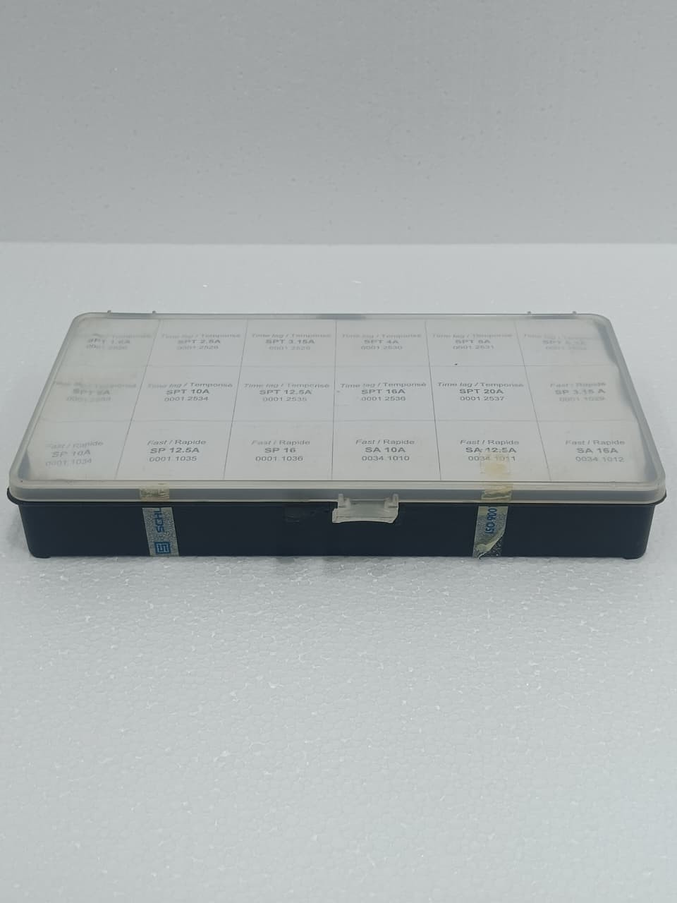 SCHURTER 172798 Fuse Assortment Kit 360 pcs TIME DELAY FUSES 250VAC S/SF/SPT