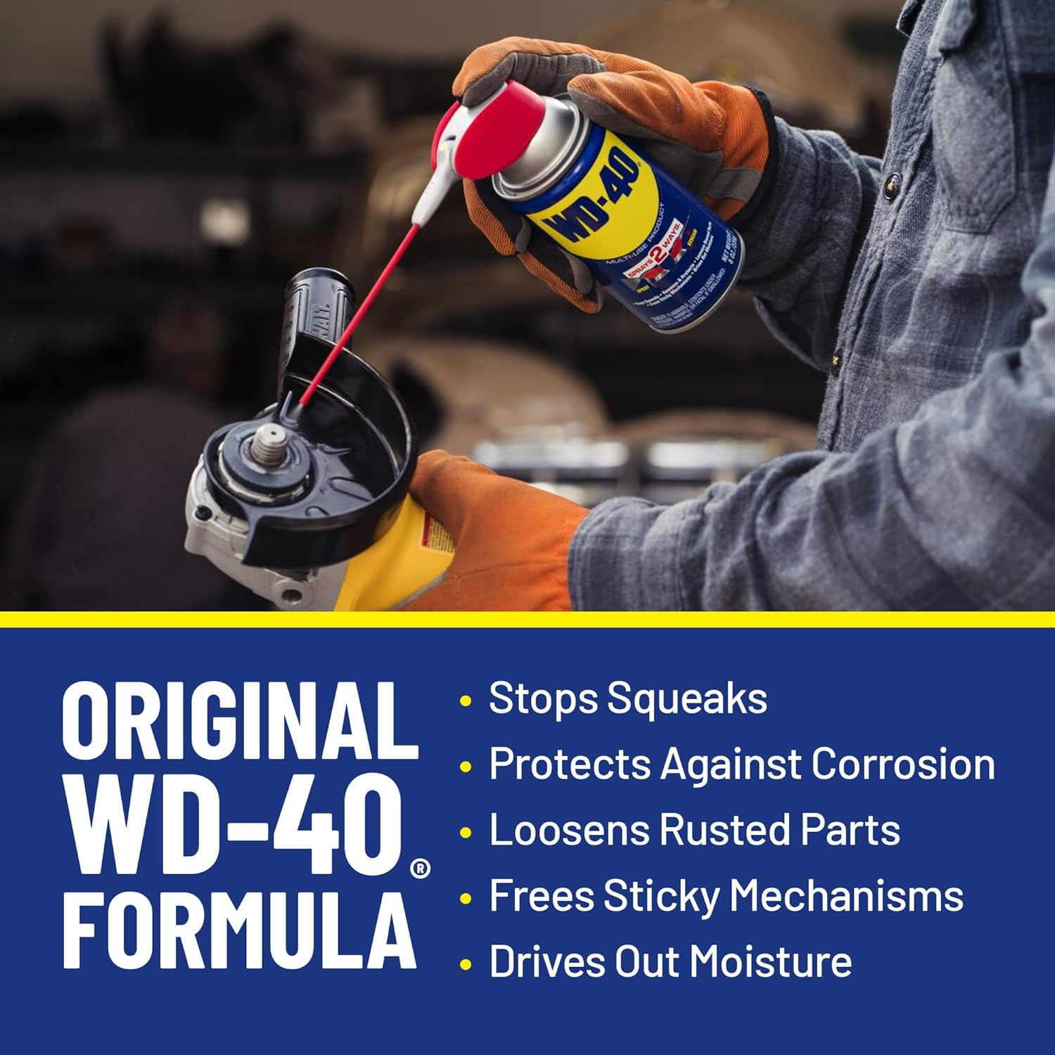 Original Formula, Multi-Use Product with Smart Straw Sprays 2 Ways,12 OZ [6-Pack