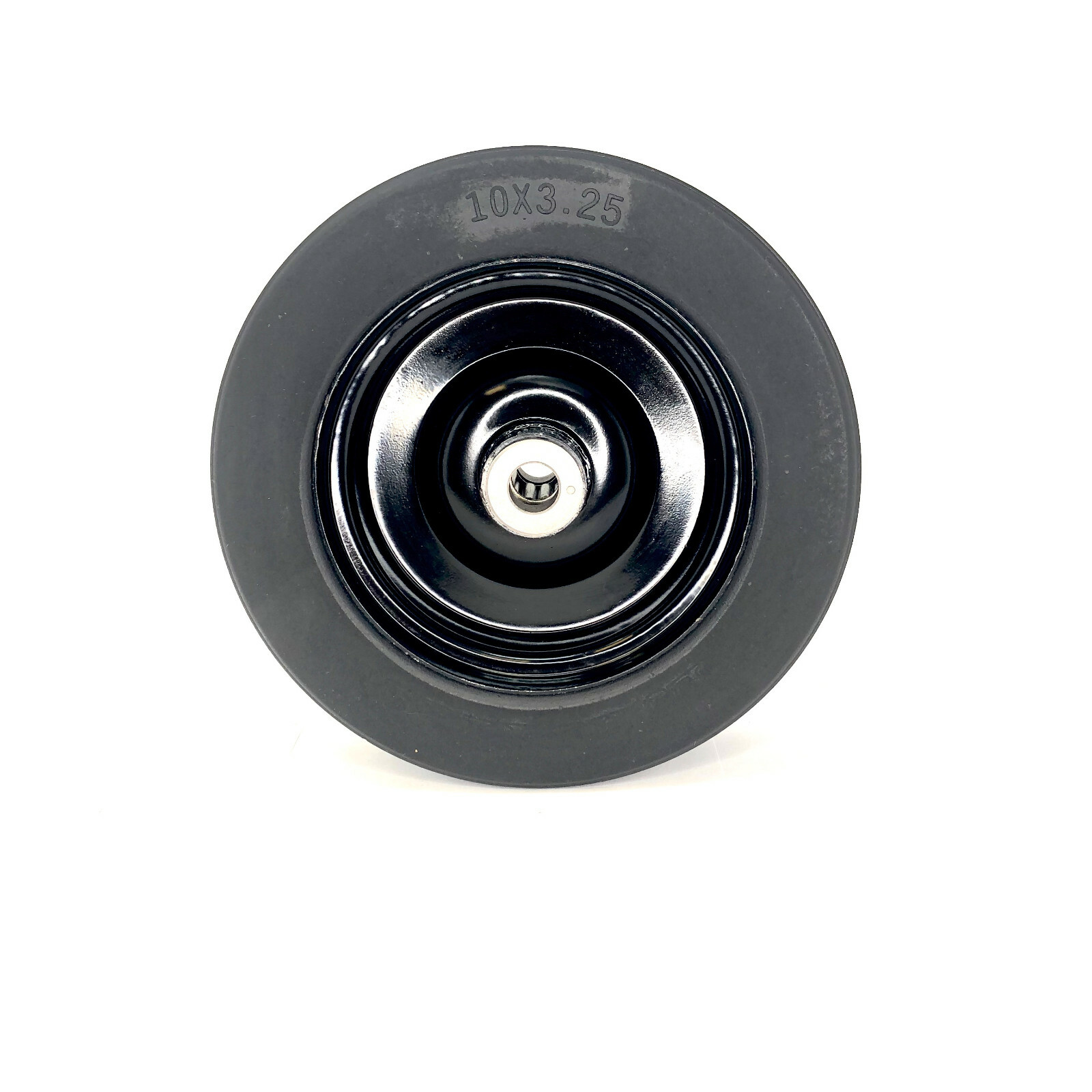 10″x3.25″ Solid Finish Mower Wheel One (1) with 3/4″ID FREE SHIPPING