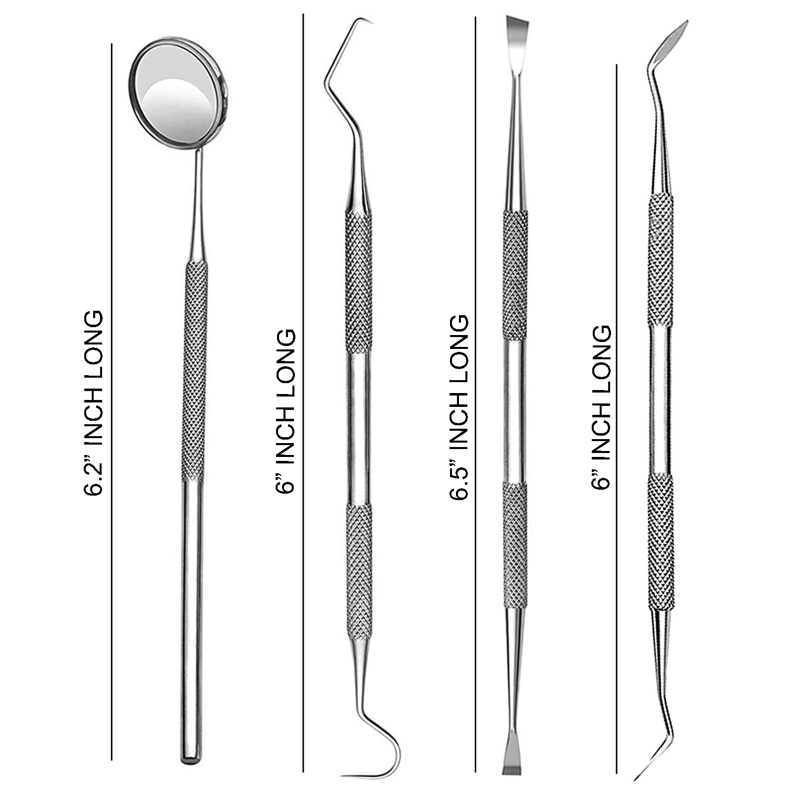 New Dental Tooth Cleaning Kit Dentist Scraper Pick Tool Calculus Plaque Remover