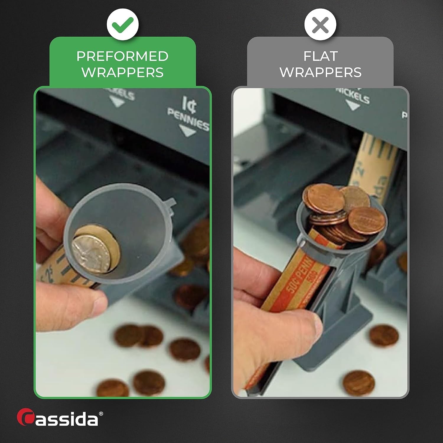 C300 USD Coin Counter with Printing Capabilities