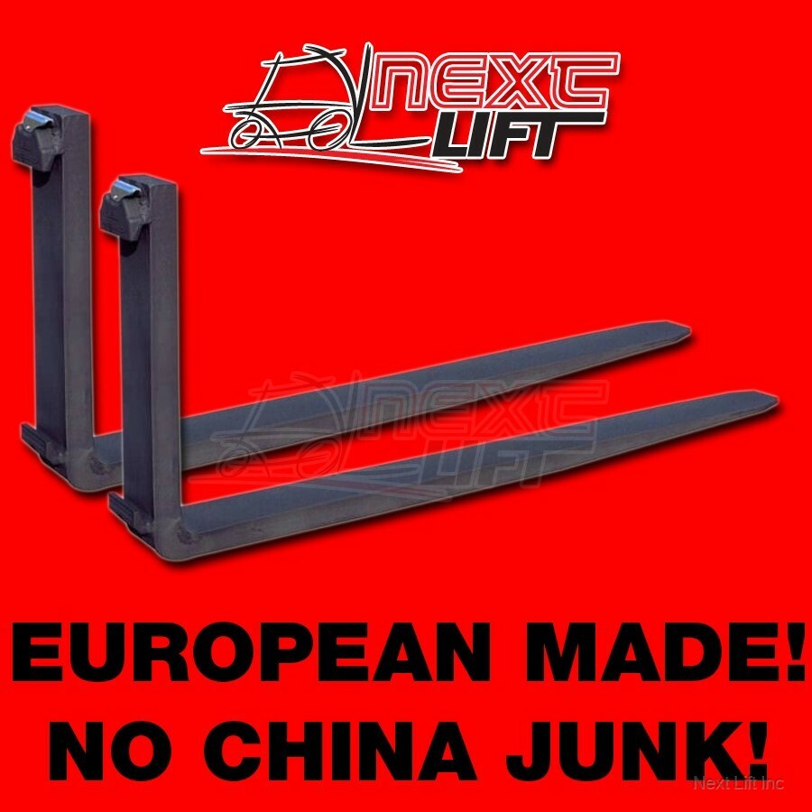 NEW CLASS IV 4 72″ FORKS 2.5 X 6 X 72 CL4 PAIR 6FT SET FORKLIFT FREE FREIGHT! FT