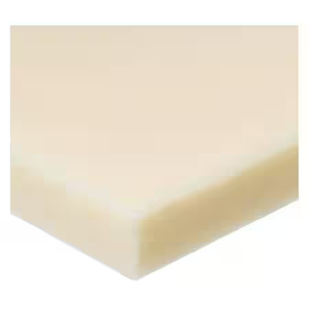 Zoro Select Ps-Ac-Esd-4 Off-White Acetal Acetal Copolymer Sheet 6″ L X 6″ W X,