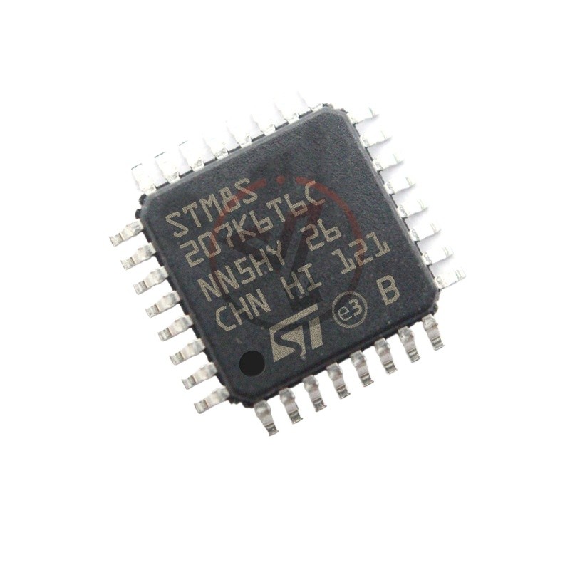 5 Piece Set Original Stm8s207k6t6c LQFP-32 8-Bit Microcontroller-MCU