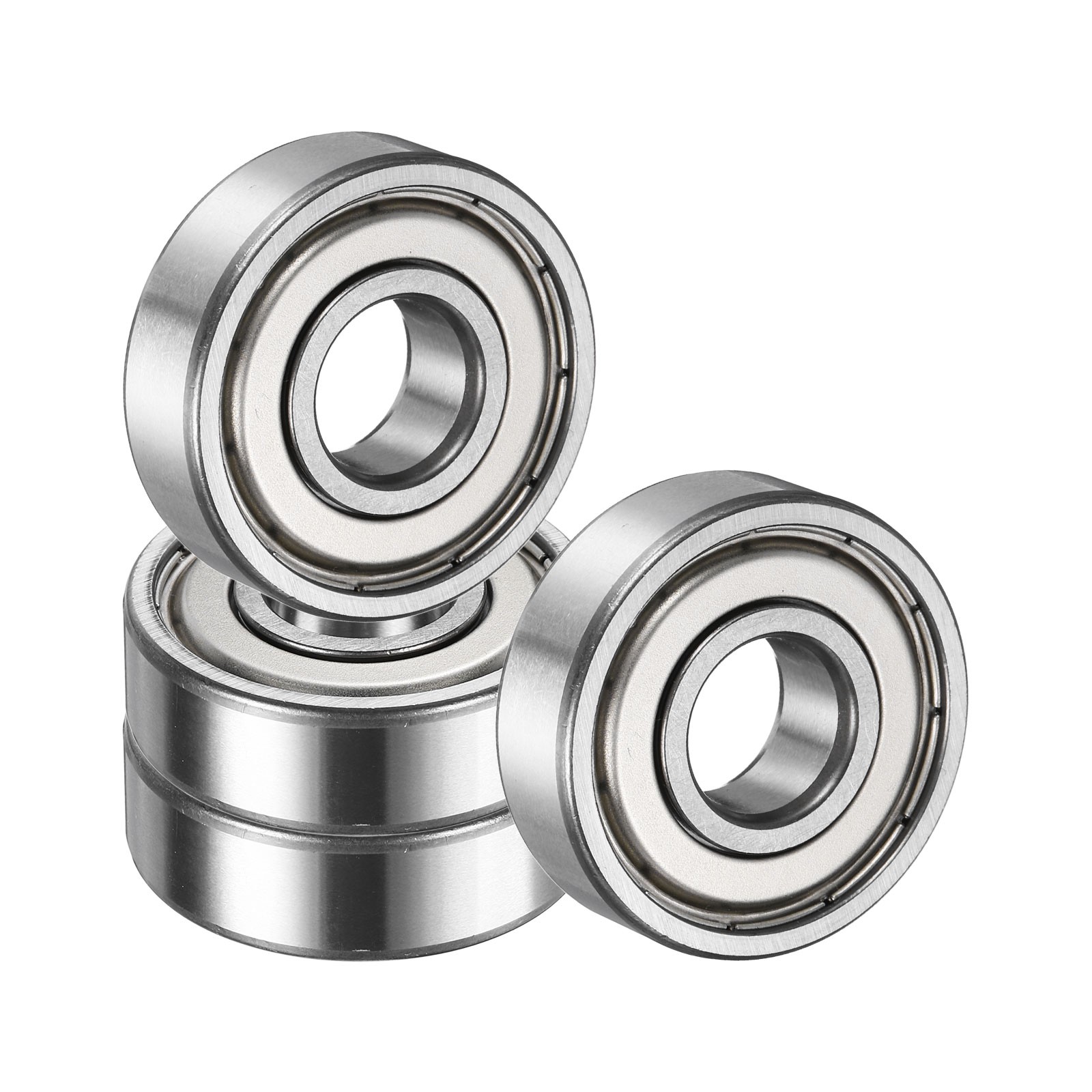 4 Pack 12 x 32 x 10mm 6201ZZ Deep Groove Ball Bearings ABEC5