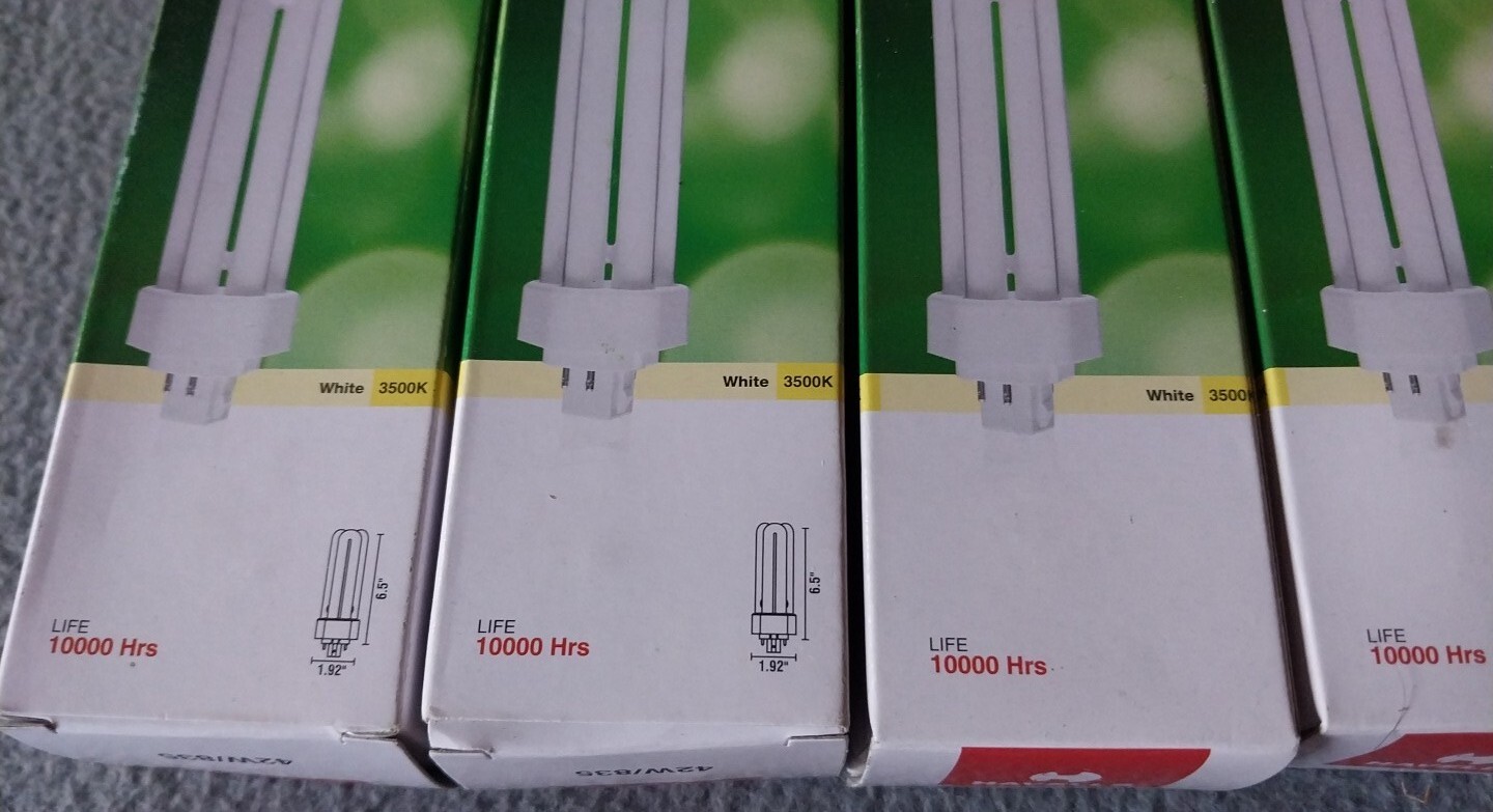 Lot Of Havells LYNX-TE 42 W Eco-line 10000 Hours GX24q-4 Pin 3200 lm 320 mA Bulb