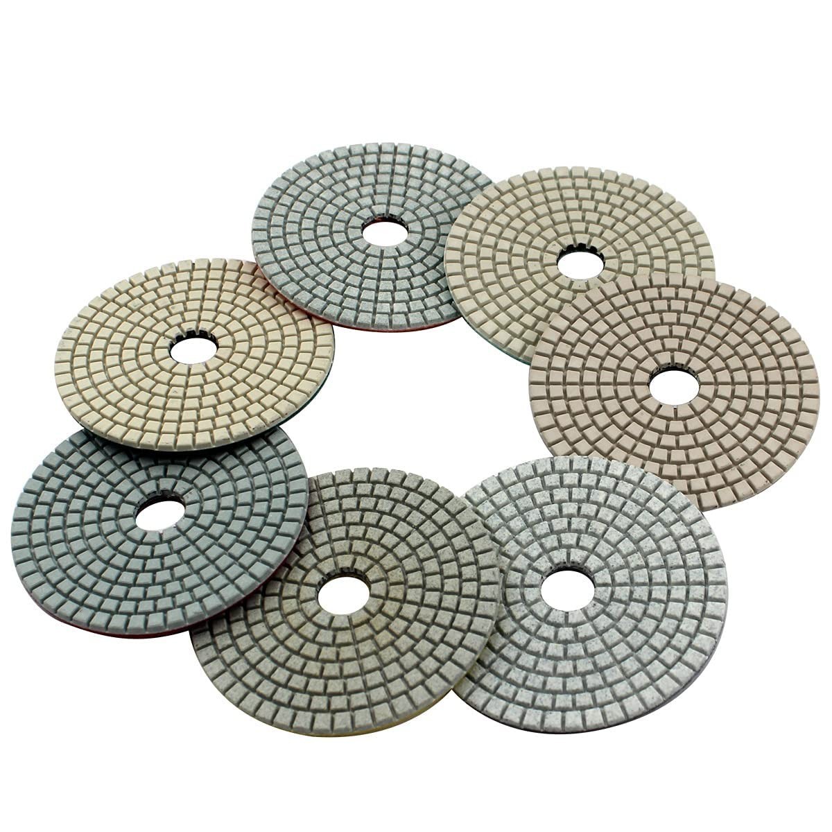 4″ Diamond Polishing Pad Buff 48 travertine Granite Concrete stone marble renew