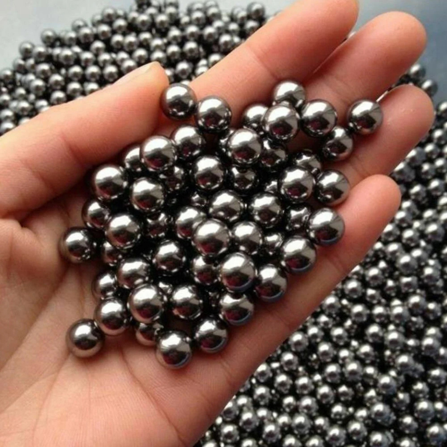 100 Pcs 9 MM Precision Chrome Steel Bearing Balls AISI 1010 G1000