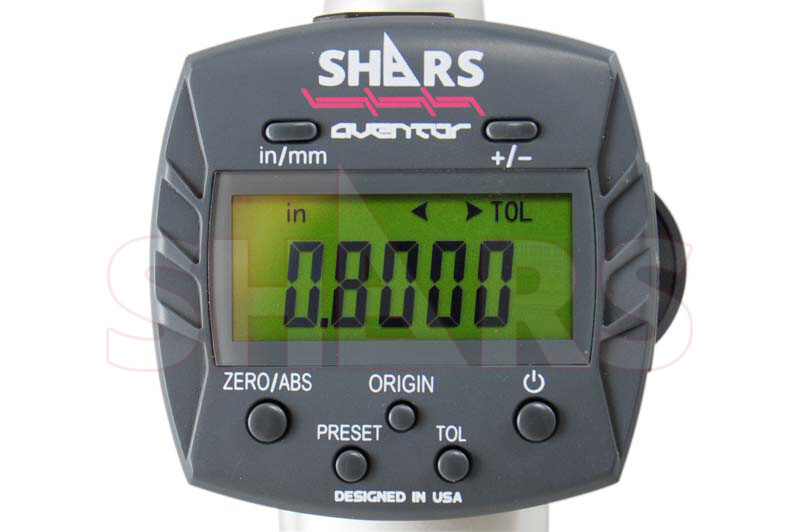 Shars Aventor 1″/25.4mm .0005″/.01mm Resolution Electronic Indicator IP54 New #]