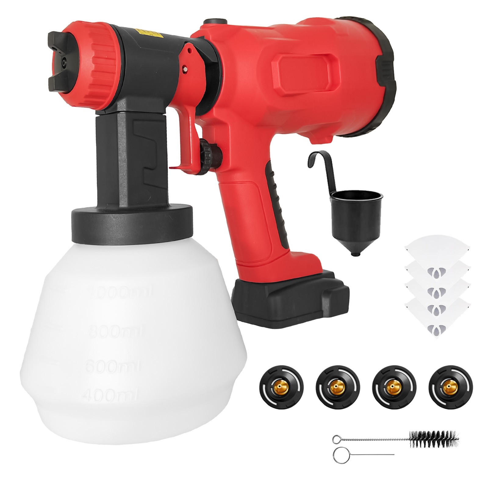 Milwaukee 18V Battery-Powered Paint Sprayer, 1000ml – Efficient and Easy to Use