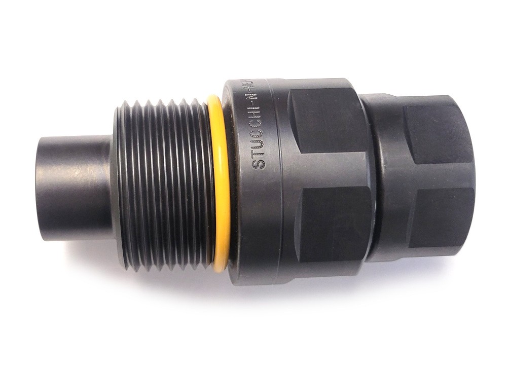 QC M.VEP17HD1SAE – Stucchi Threaded Flat Face Coupler – Male – #16 F ORB