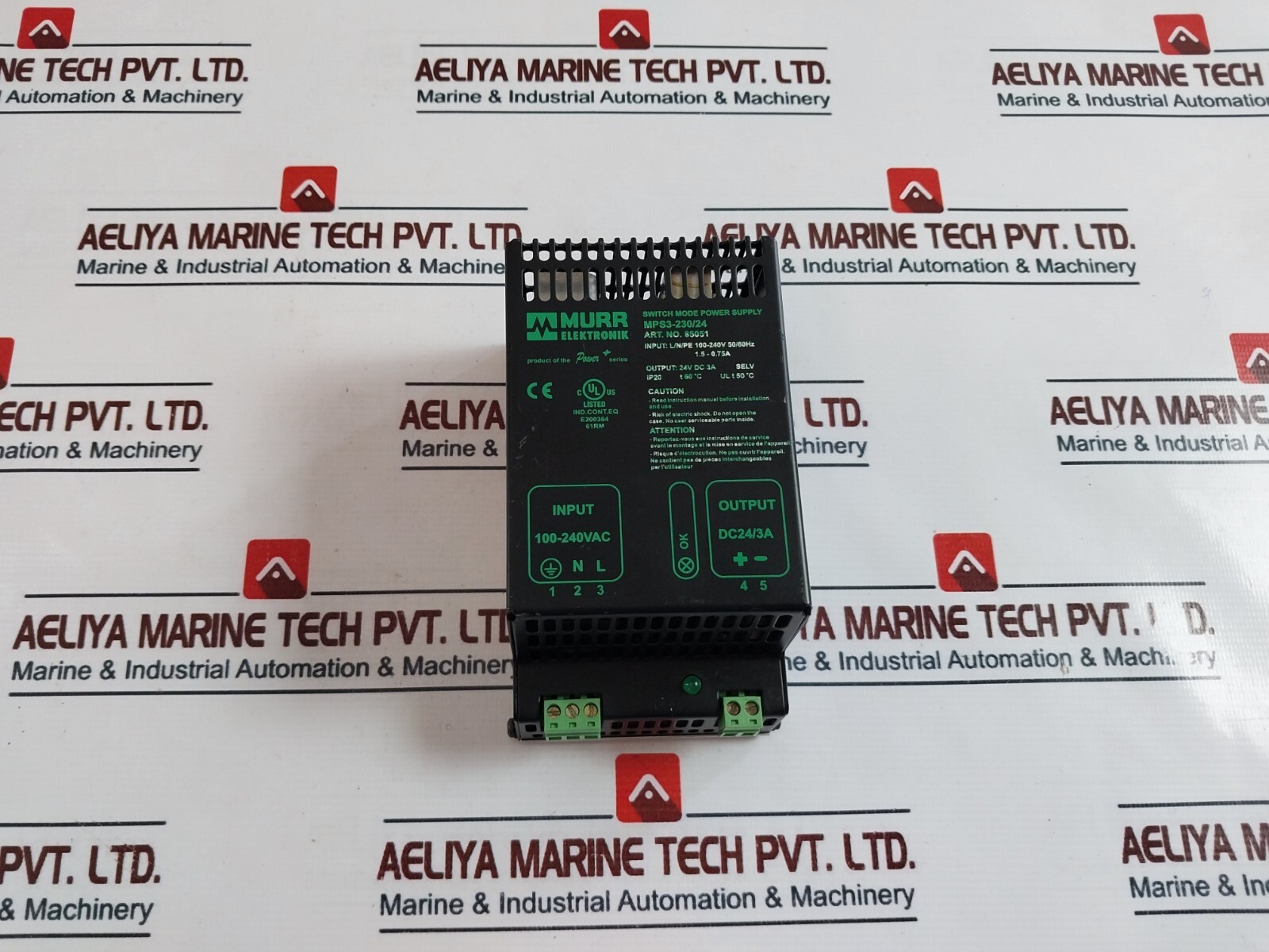 MURR ELEKTRONIK MPS3-230/24 Switch Mode Power Supply 85051 ip20