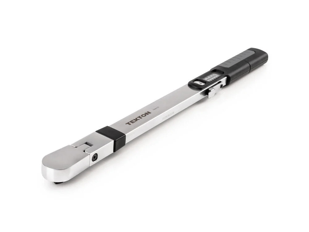 Tekton 3/8 Inch Drive 72-Tooth Split Beam Torque Wrench (26-130 Nm)