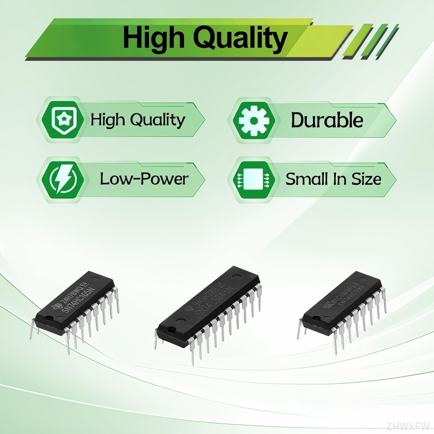 40 Pcs 20 Types 74HC and 74LS Series Low Power Logic IC Assortment Kit DIP TTL C