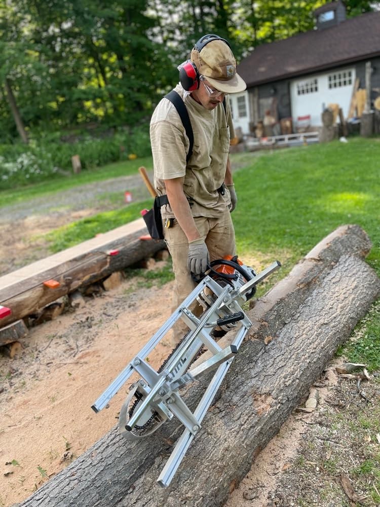 Portable Chainsaw mill 24 Inches Planking Milling Bar Size 14 14″ to 24″