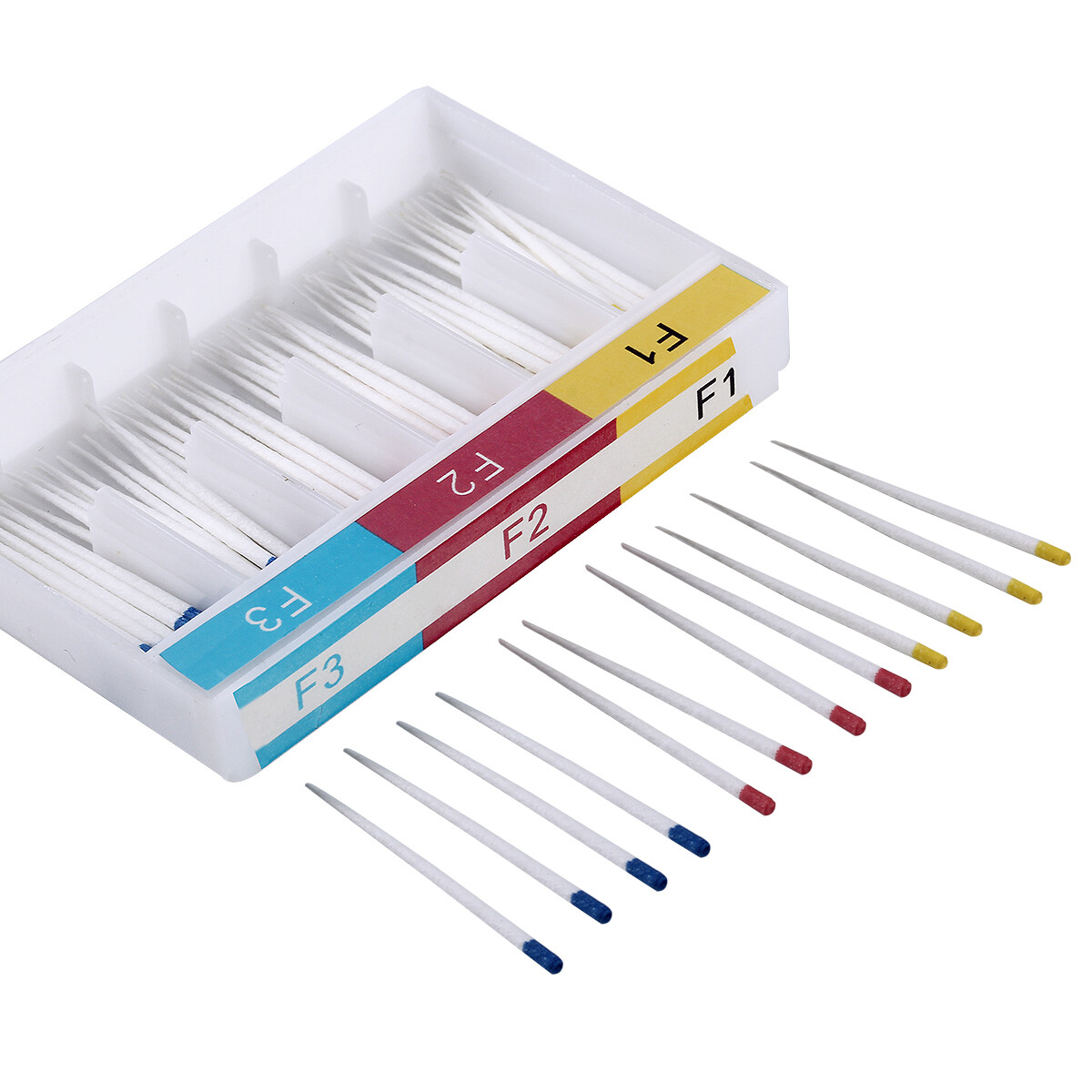 100pcs/pack Dental Endodontic Absorbent Paper Points F1.F2.F3