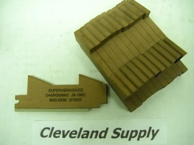 SUPERABRASIVES D44/30/M42 J8-196C DIAMOND HONING STONES NEW CONDITION IN BOX