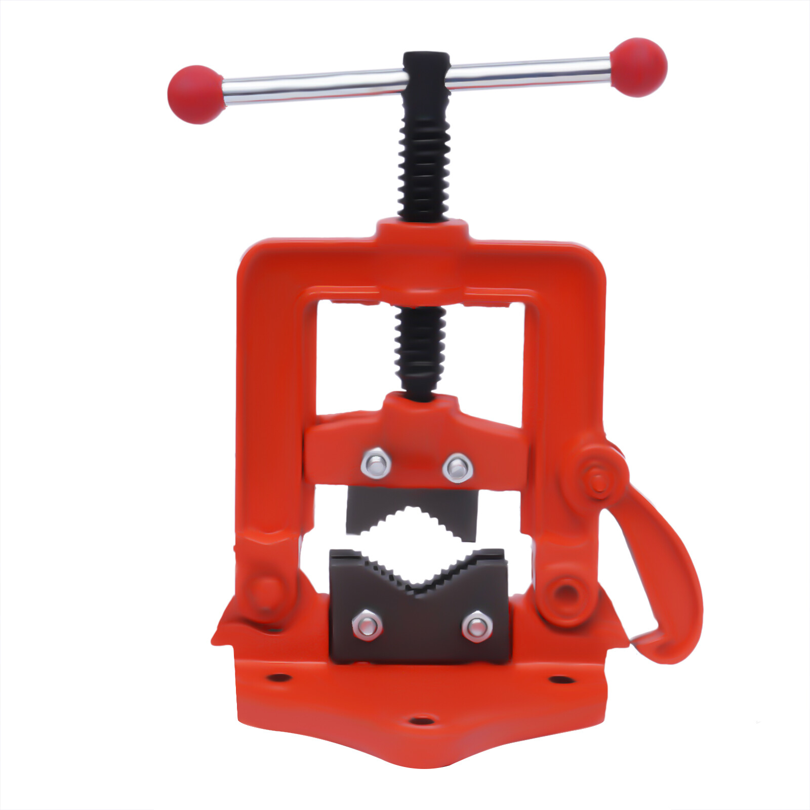 Plastic Pipe Threader W/5 Stock Dies Ratchet Handle Pluming Gas Tools Handheld