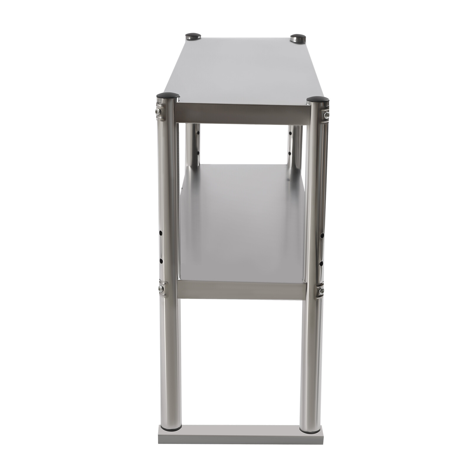 Tabletop Two Levels Of Storage Space Adjustable Shelf For Prep Table 12×36 Inch