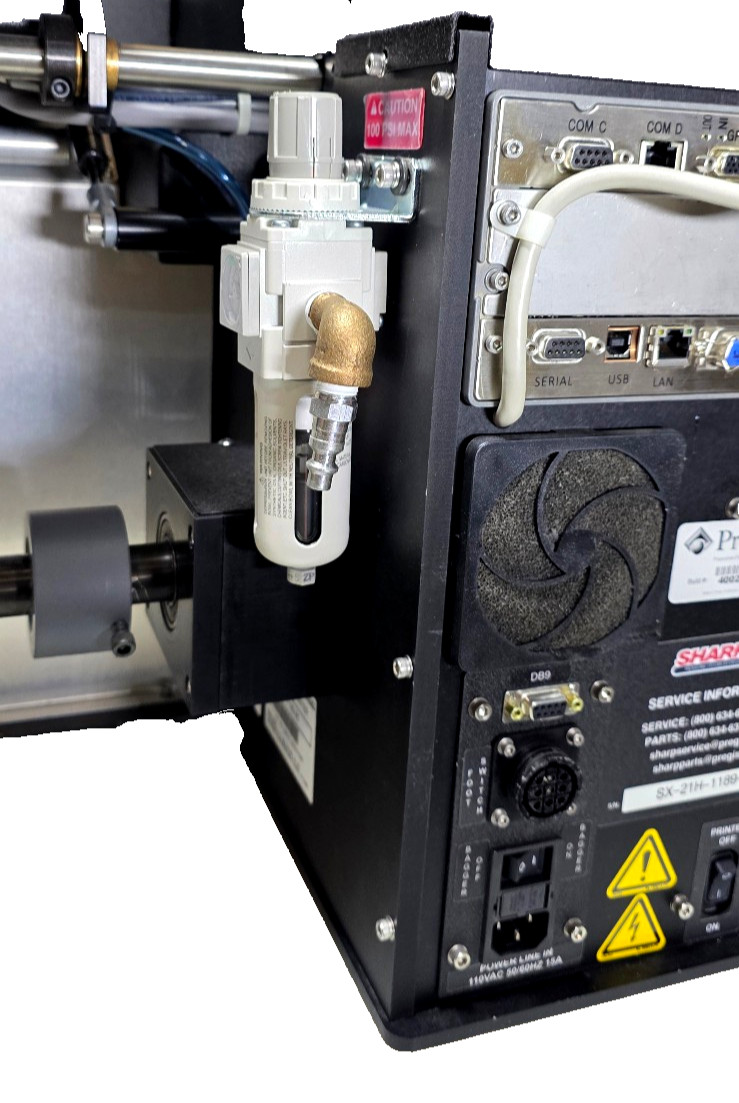 Pregis Sharp SX Tabletop Bagging Machine, Automated Bagger / Printer