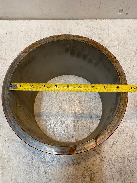 Hitachi Cylinder Bushing Liner 10-1/4″ OD 9″ ID 7-11/16″ Tall 1/2″ Thick