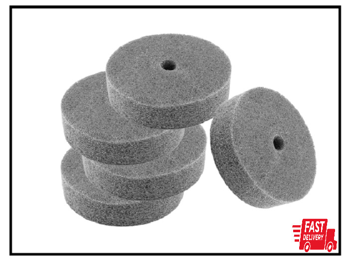 5Pcs Nylon Fiber Polishing Buffing Wheels 75Mm/3″ Deburring Wheel for Grinder