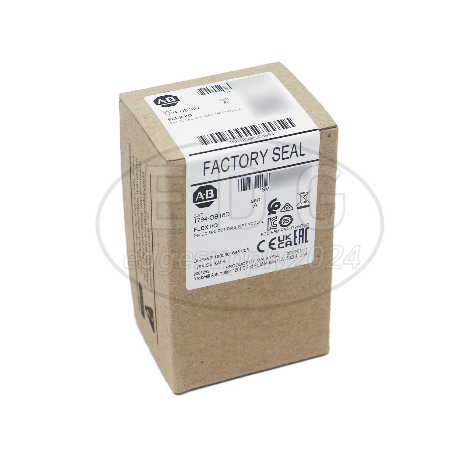 NEW Factory Sealed AB 1794-OB16D Flex I/O Source Output Module