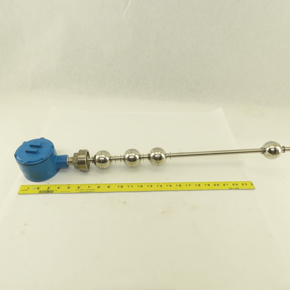 Dwyer F7-MS Stainless Steel Multistation Liquid Level Float Switch 22″ OAL