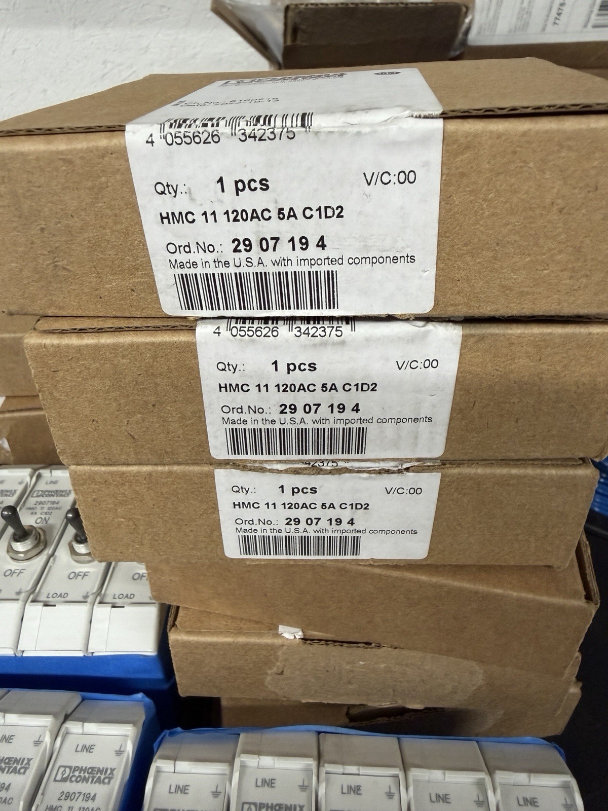1 PC Phoenix Contact 2907194 CIR BRKR MAGHYDR 5A 120VAC/50VDC