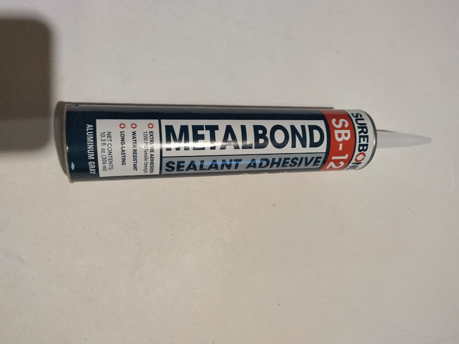 Metalbond, Panelbond 10.3 Oz, Cartridge, Aluminum Gray