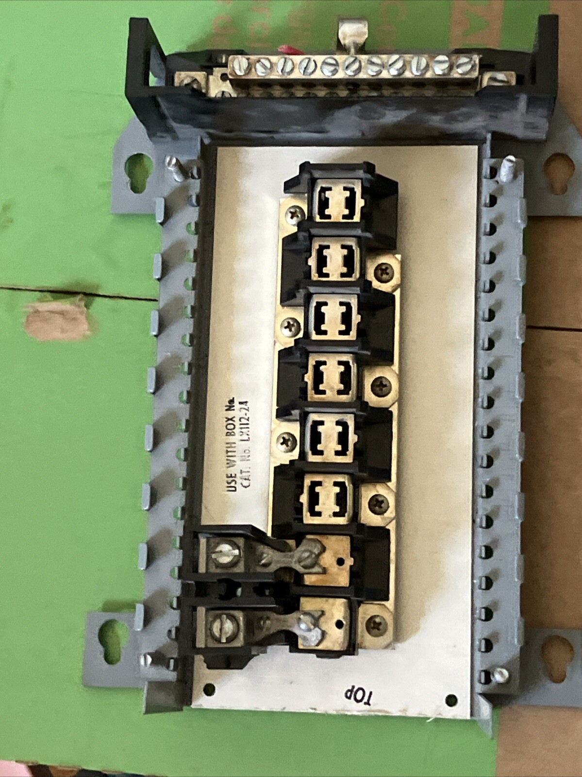 Federal Pacific FPE Bus Buss Interior & Neutral Bar For Box # LX112-24 Stab Lok