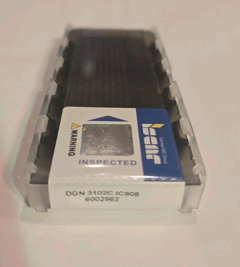 DGN 3102C IC908 – ISCAR – 10 INSERTS – NEW – USA STOCK – 6002962