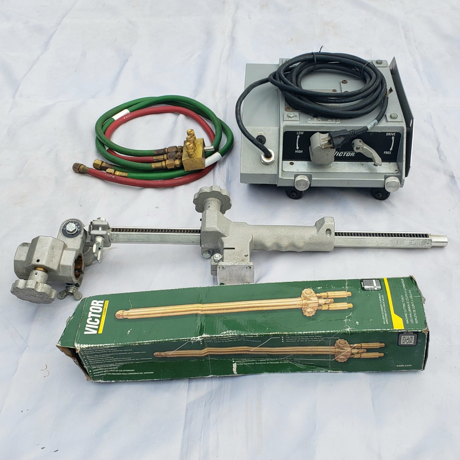 Victor VCM-200 HT High Temp Portable Track Torch Cutting Machine 0200-0240
