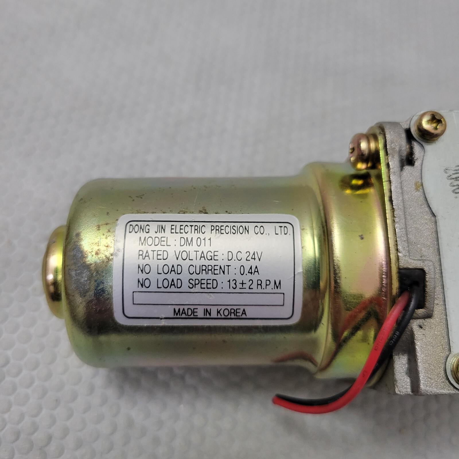 Geared Motor Dong Jin DM 011 DM011 DC-24V