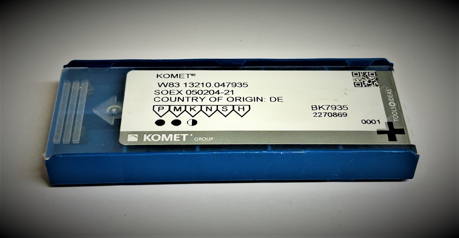 10pcs kOMET SOEX 050204-21 BK7935 indexable inserts W83 13210.047935