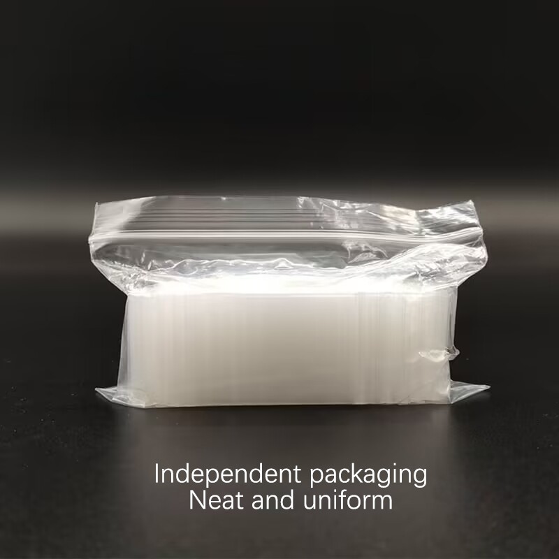 100Pcs PE Plastic Packaging Bag Ziplock Bag Pill Packaging Bag 2×3/2.5×3/3.5x5cm