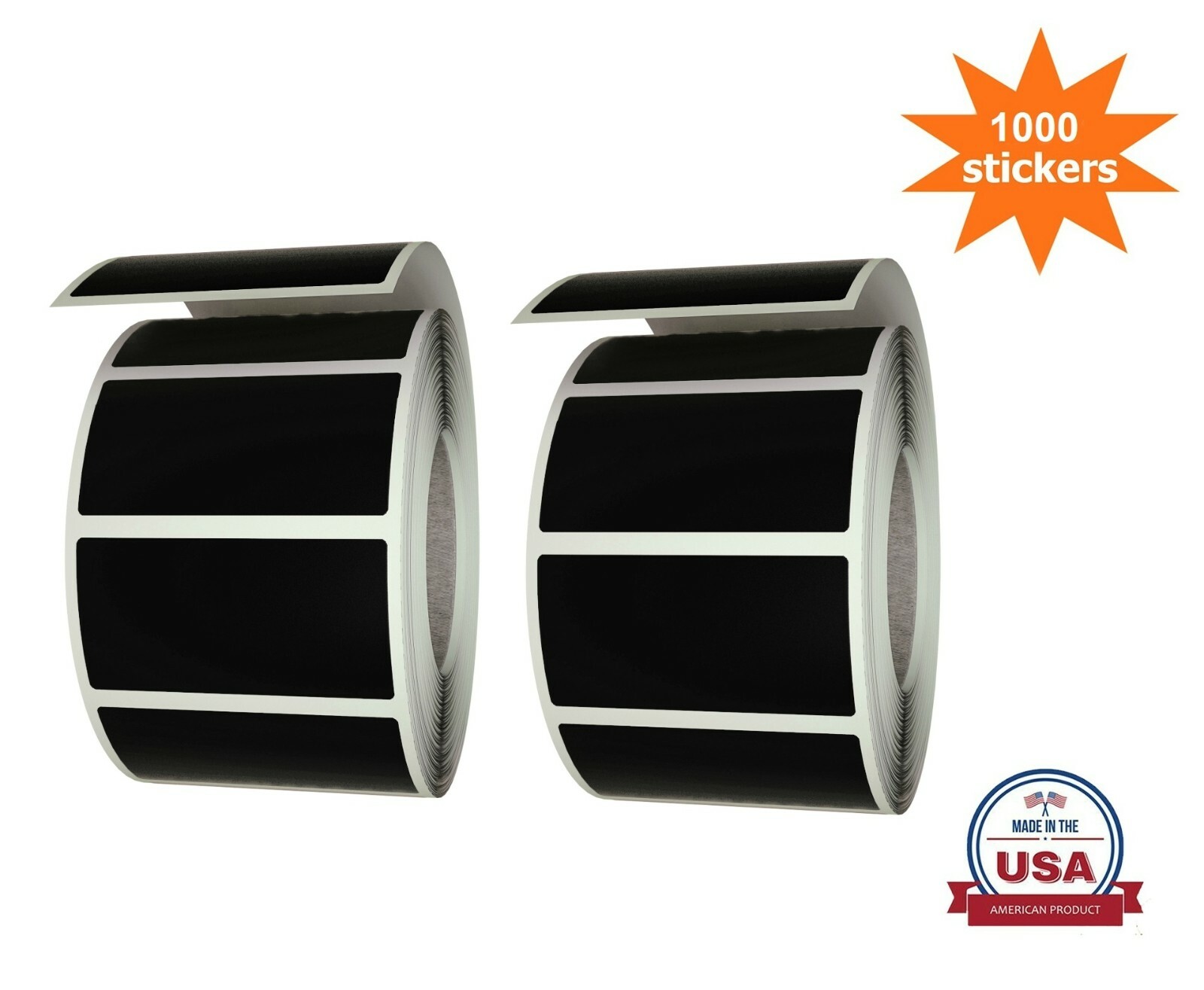 Royal Green Labels for Color-Coding in Rolls (Black) 1.57″ x 0.75 Inch 1000 Pack