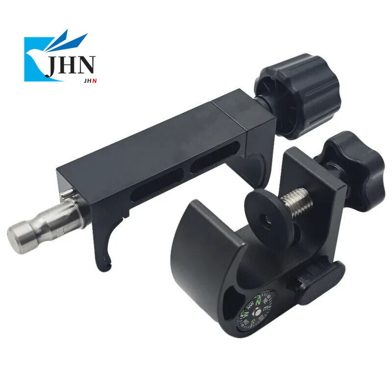 UNIVERSAL CORROSION RESISTANT GNSS GPS POLE COLLECTOR CRADLE HOLDER WITH COMPASS