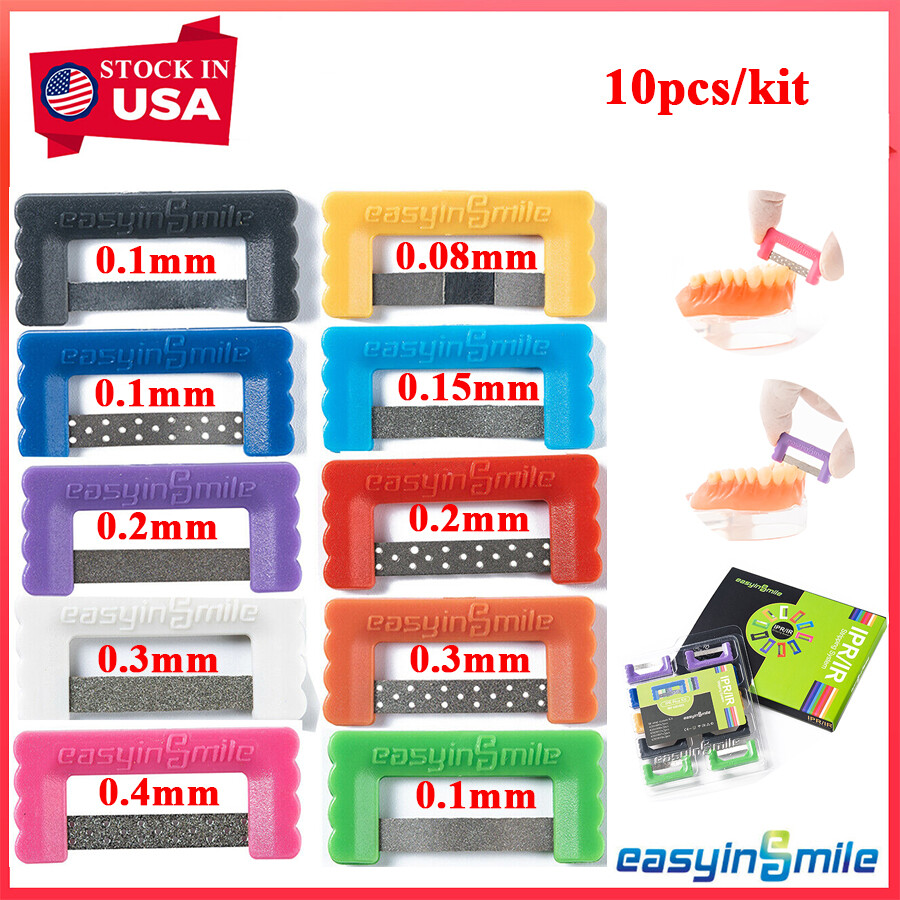 Ortho Interproximal Reduction Strip Dental IPR Polish Strips Tooth Enamel Reduce