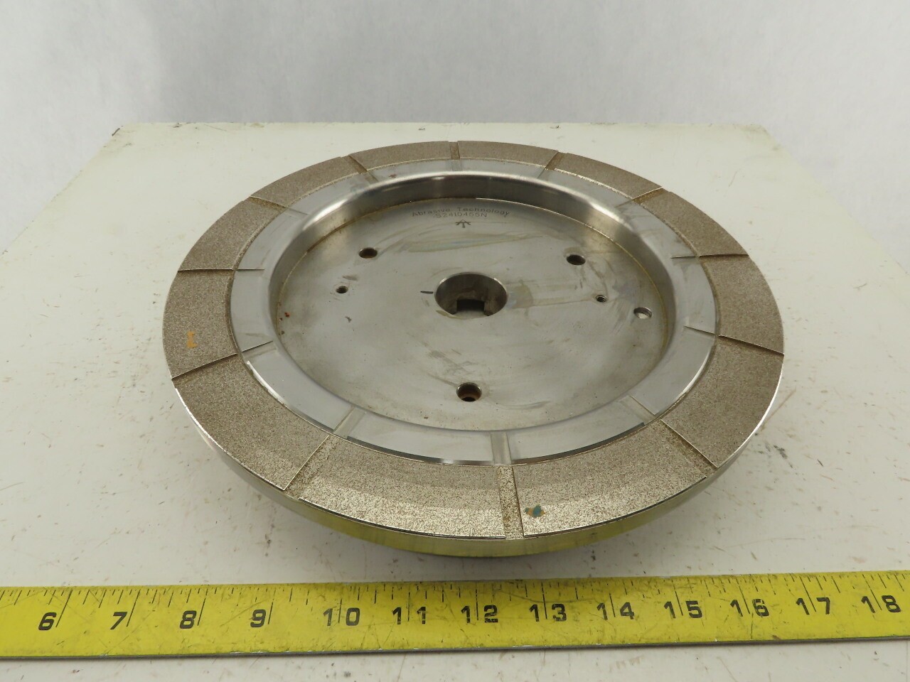 Abrasive Technology S2410455N 12A2 11.25×1.89×1.5 B80N EP Diamond Grinding Wheel