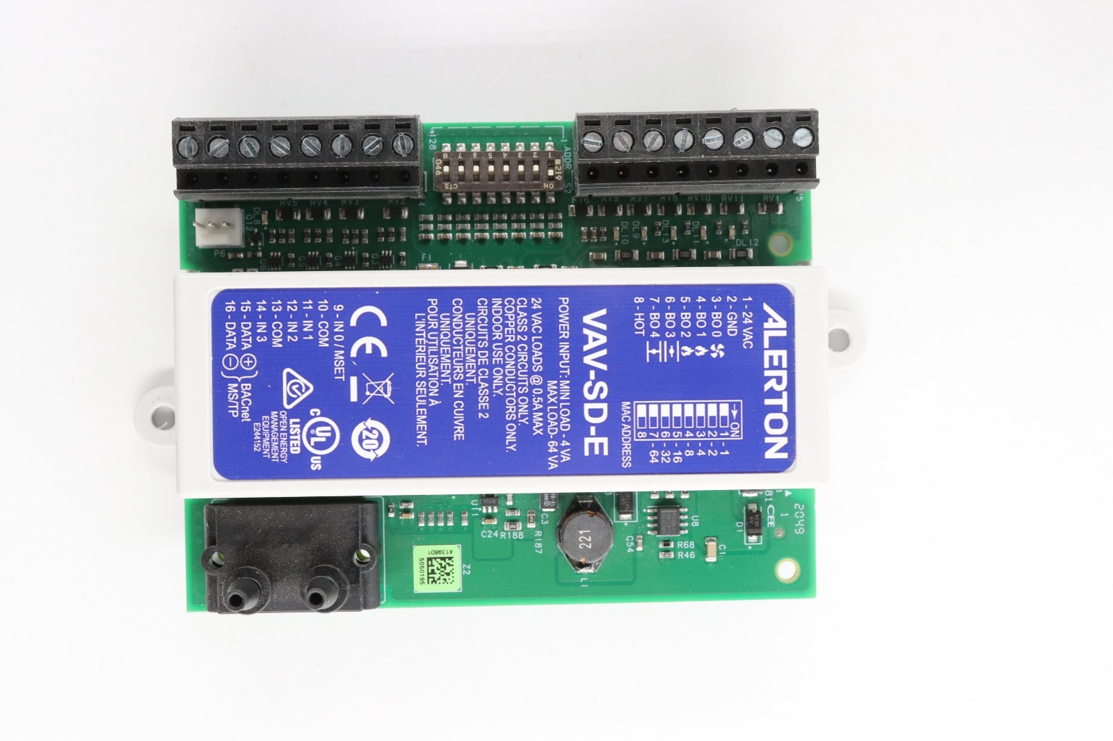 ALERTON VAV-SD-E VAV CONTROL,SINGLE-DUCT VARIABLE AIR VOLUME FIELD CONTROLLER
