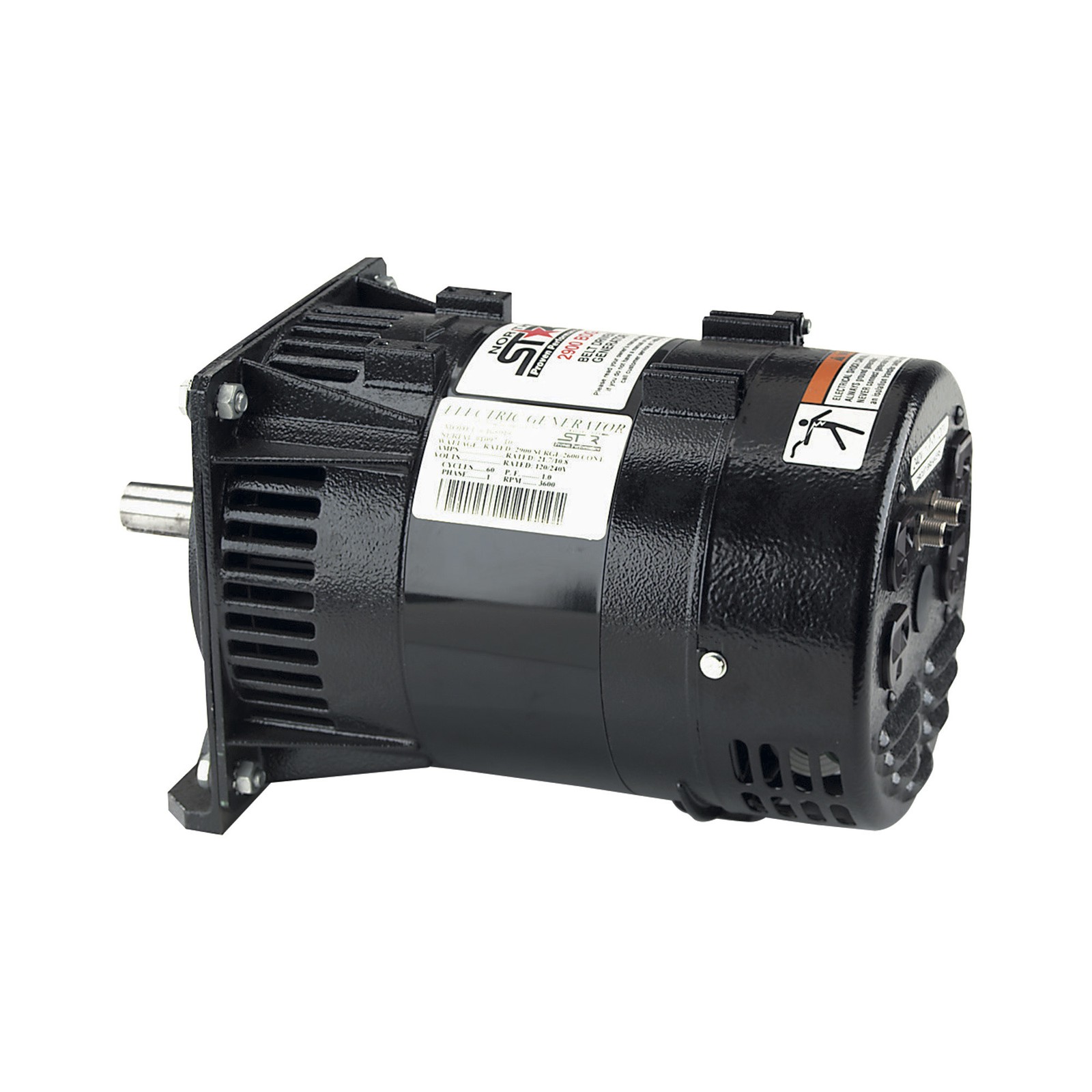 NorthStar Belt-Driven Generator Head, 2,900 Surge Watts, 2,600 Rated Watts, 5