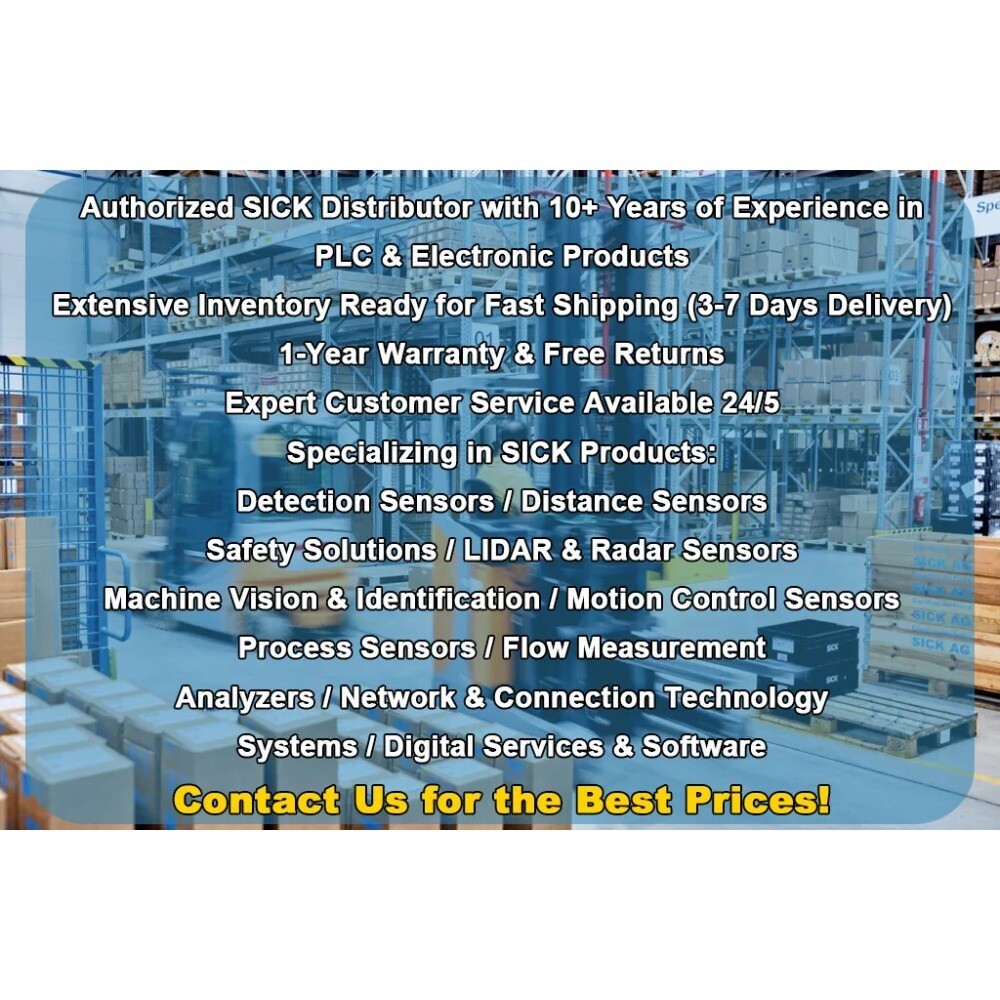 US FREE TAX SICK RLY3-OSSD200 RLY3OSSD200 1085344 Safety Relay
