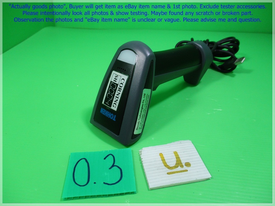TOHKEN THIR-6038LU-USB, Handheld image 2D reader Scanner as photo, sn:4291, Pro3