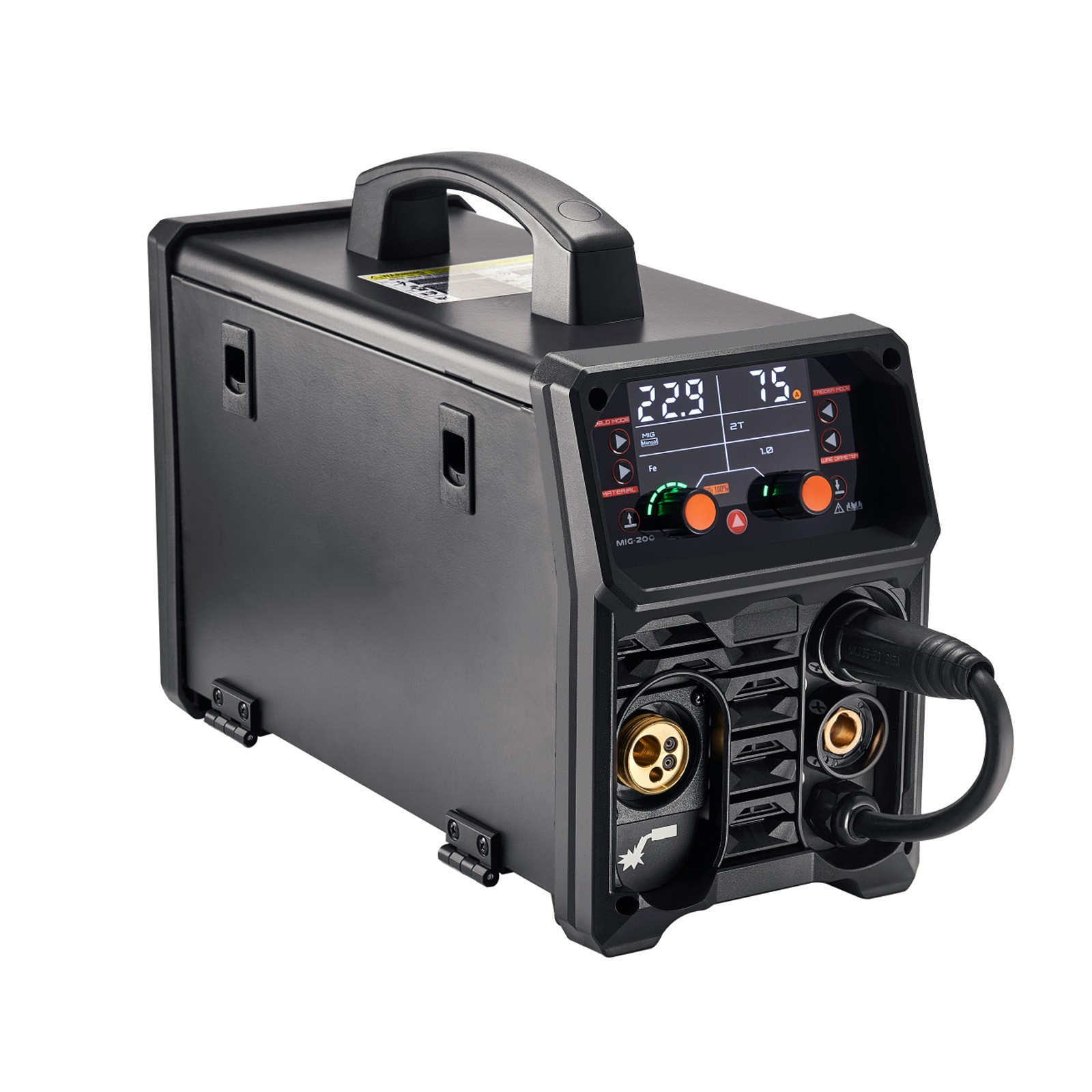 MIG Welder 200Amps Welding Machine 4-in-1 Gas MIG/Flux Core MIG/Stick/Lift TIG