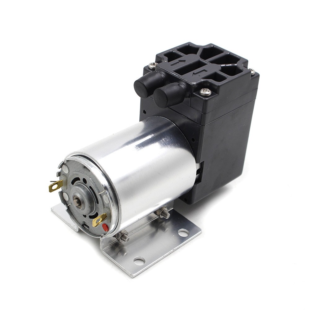 6W 12V Vacuum Pump High Pressure Suction Diaphragm Pump Holder 5L/mi 65-120kpa