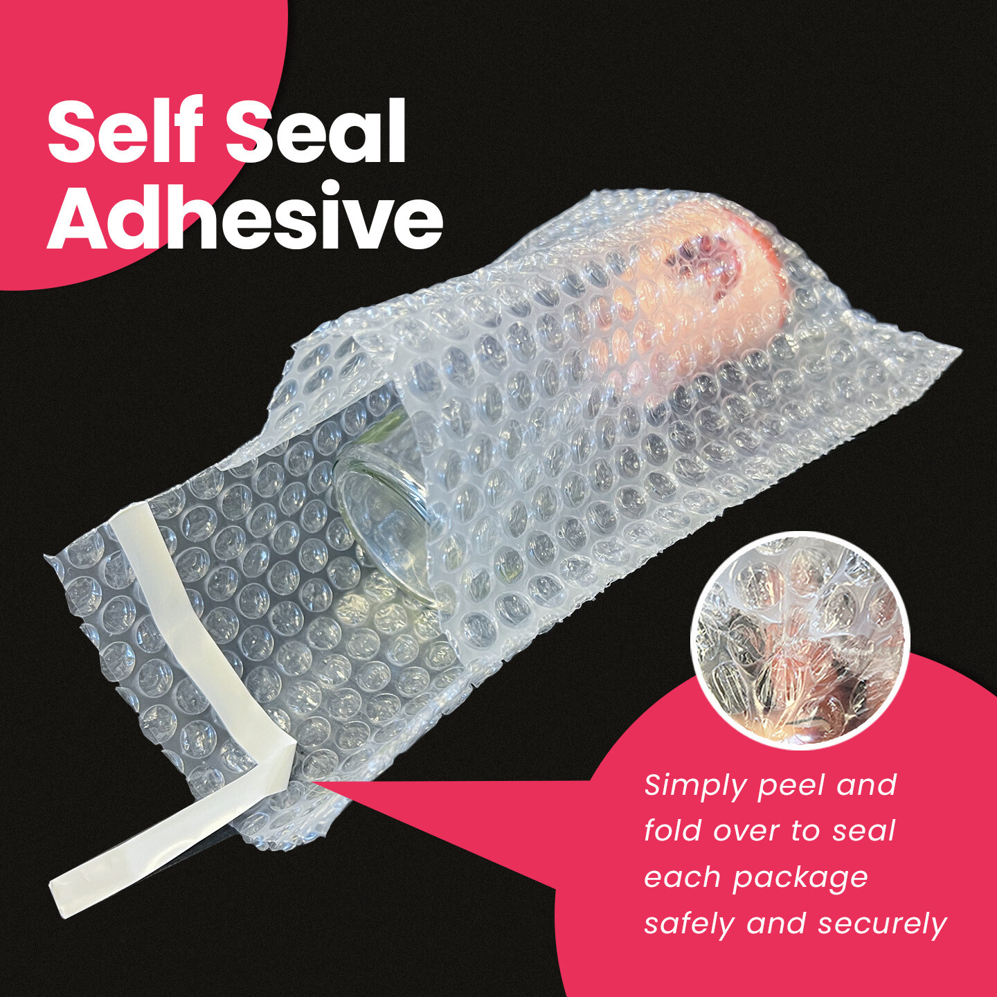 Bubble Out Bags Protective Wrap Bubble Pouches Padded Bags Self Seal Cushions